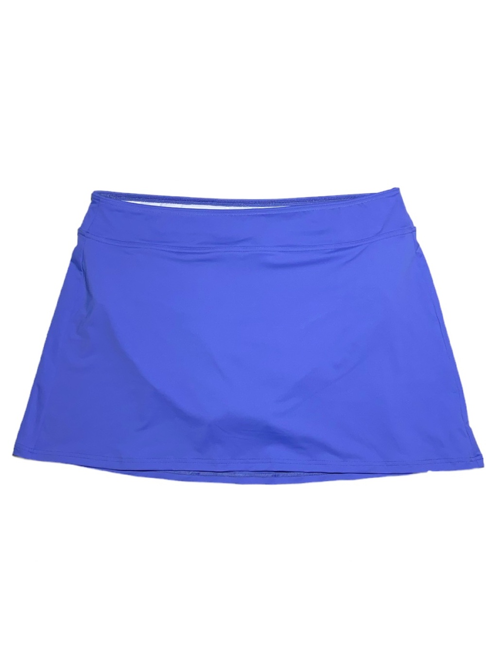 LANDS END Tummy Control Swim Skirt 522881, Purple Size 12